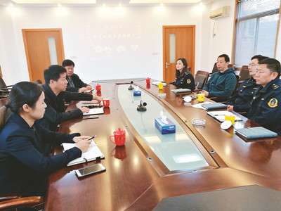 市運管處調(diào)研組蒞臨物流集團(tuán)調(diào)研